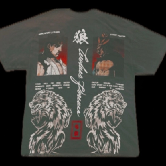 Darc Sport x Street Fighter Ryu Akuma Shirt (Medium/New) - Picture 7 of 8